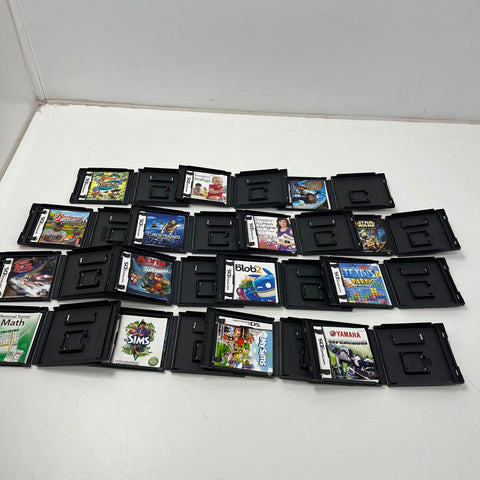Nintendo DS Official Game Cases & Manuals 16pc Lot Pokemon Star Wars