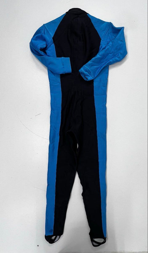 Sea Elite Dive Suit Full Body Skinsuit Polartec Fleece Lined Blue Black