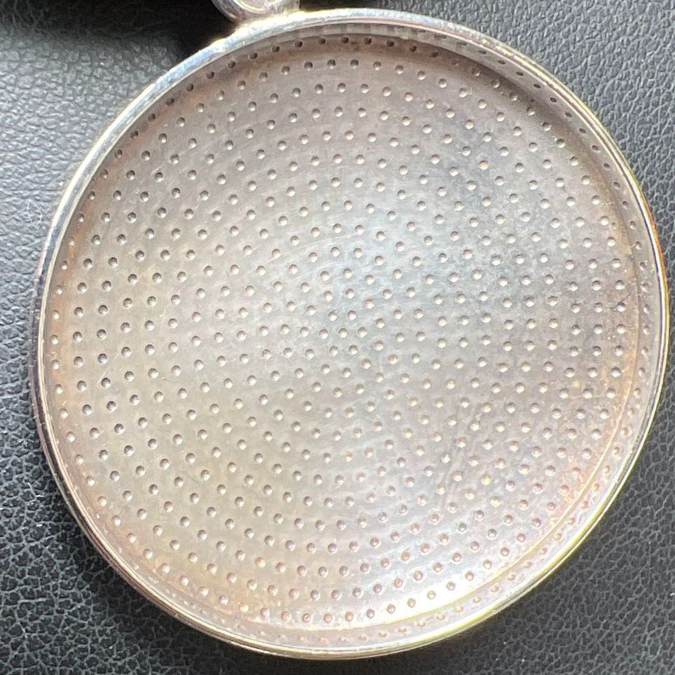 Silpada Sterling Silver Circle Pendant Multi-Cord Necklace