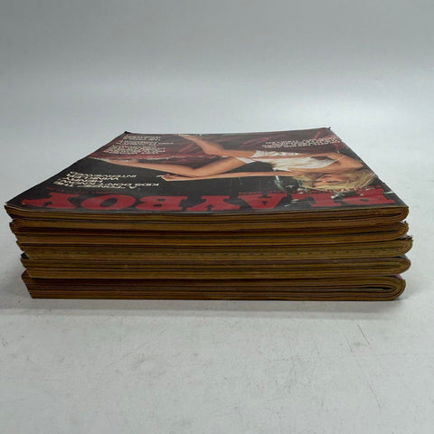 Playboy Magazine Lot 1977 Vintage Consecutive Run Aug Sept Oct Nov Dec 5 Issues