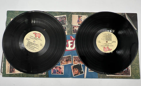 Grease Original Movie Soundtrack Double LP RSO RS-2-4002 1978 Gatefold