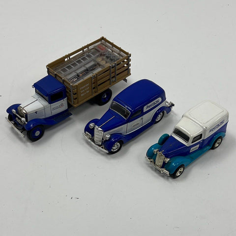 Armstrong Air Service Vehicle Diecast Lot 3 Promotional Trucks Vans 1999-2003