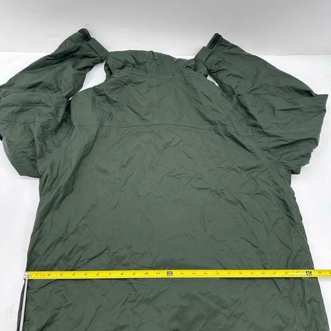 Vintage 90s L.L. Bean Hooded Fleece Lined Full Zip Jacket Sz L