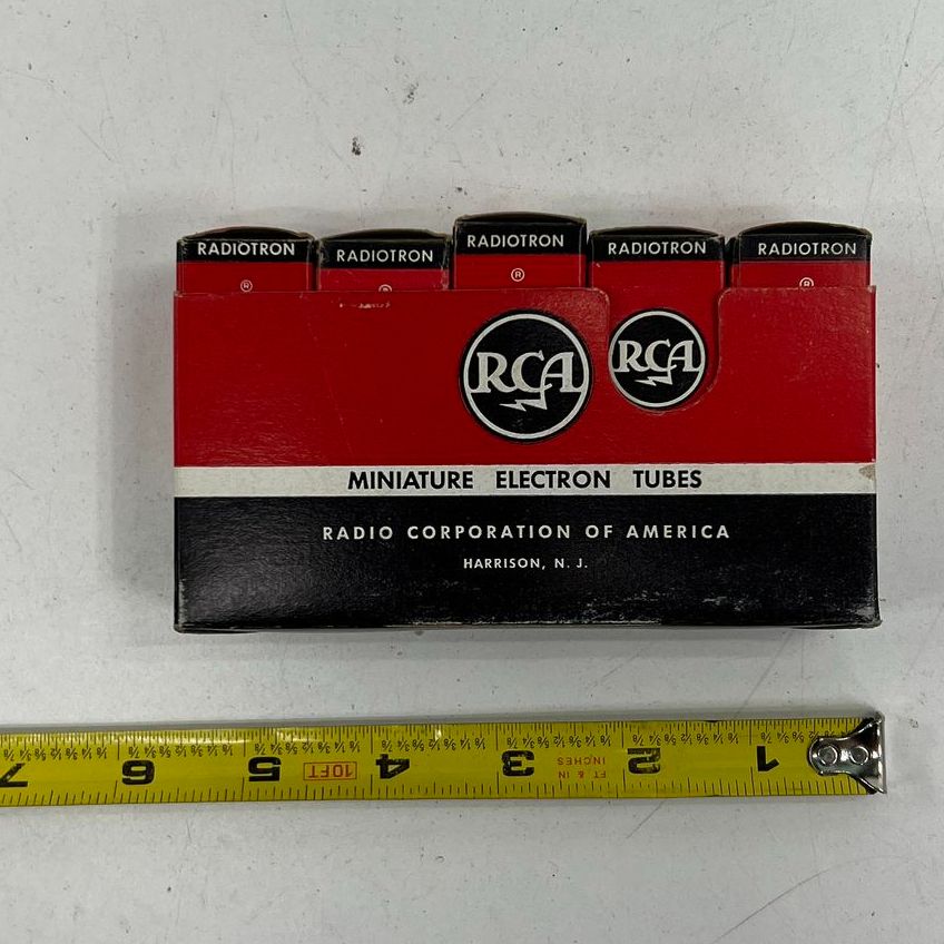 Vintage RCA Radiotron 12CA5 18FX6 18FW6A 32ET5A Electron Tubes Lot of 5