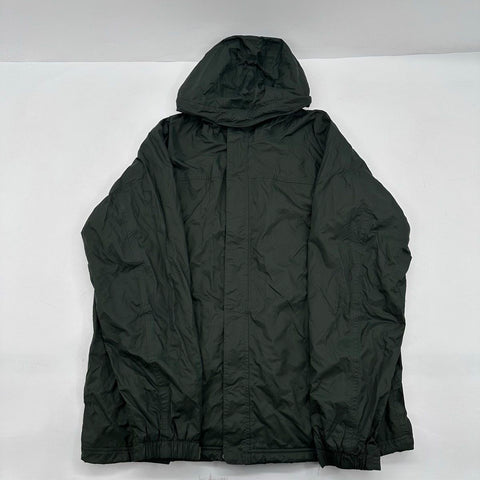 Vintage 90s L.L. Bean Hooded Fleece Lined Full Zip Jacket Sz L