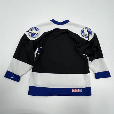 Vintage 90s Tampa Bay Lightning NHL Hockey Jersey CCM Youth L/XL