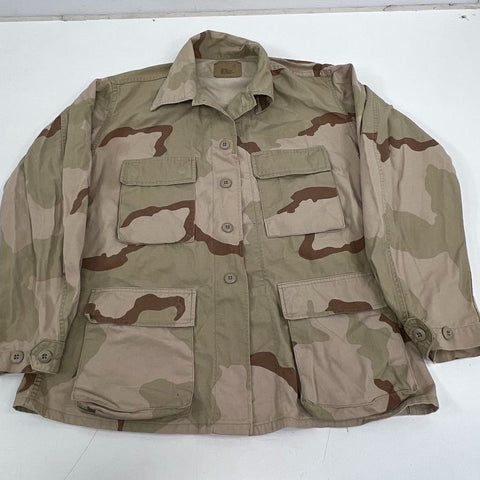 Vintage 80s 90s US Military Lot 3 Camo BDU DCU Field Jacket Shirt Men's S M