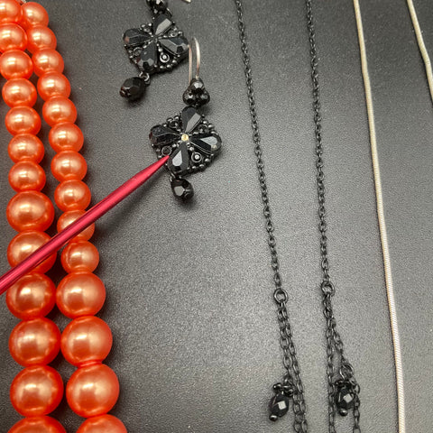 Belle Mode & Modern Costume Jewelry Lot 7 Matching Necklace Earring Sets