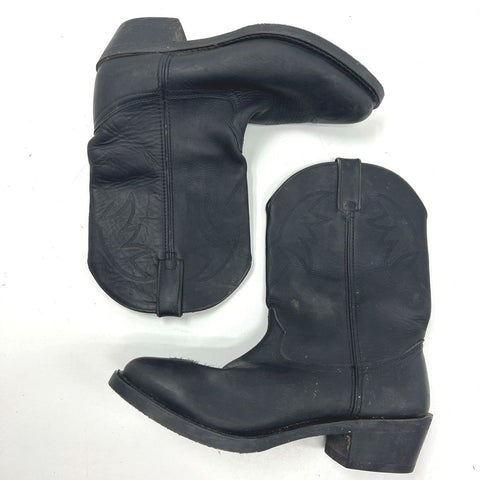 Durango TR760 Black Leather Western Cowboy Boots Men's Size 10.5 D