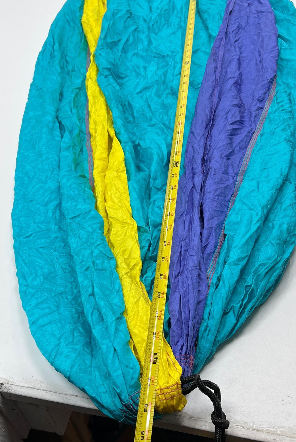 ENO Blue Purple 100% Nylon Packable Hammock w Stuff Sack 98"x72" Camping