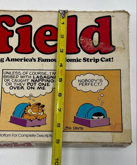 Vintage 1978 Garfield Board Game Parker Brothers Featuring America's Comic Cat