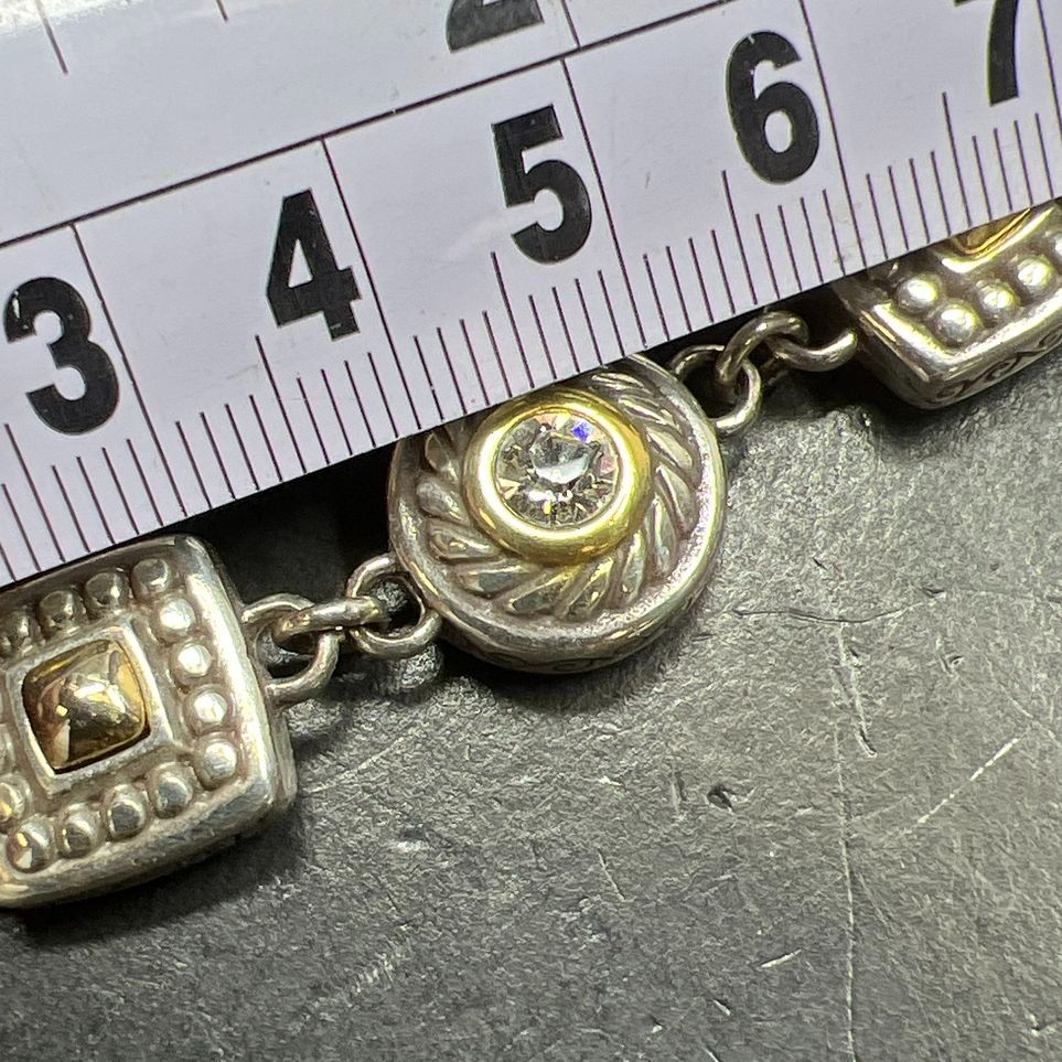 Brighton Silverplate Heiress Bracelet 41g
