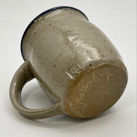 Heinz Homestyle Gravy Promotional Stoneware Mug Blue Speckled