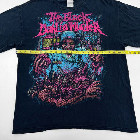 The Black Dahlia Murder Death Metal Graphic T-Shirt Double Stitch Gildan Sz L