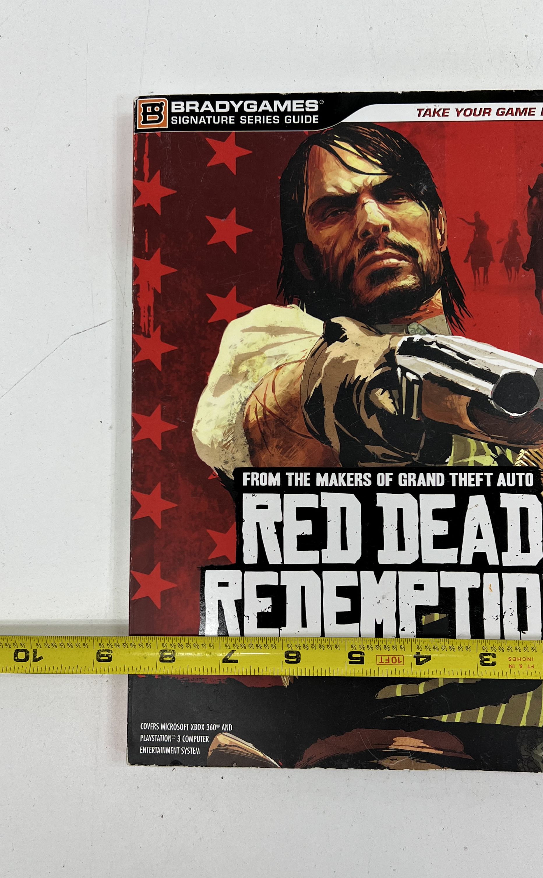 Red Dead Redemption Official Strategy Guide BradyGames PS3 Xbox 360 Signature