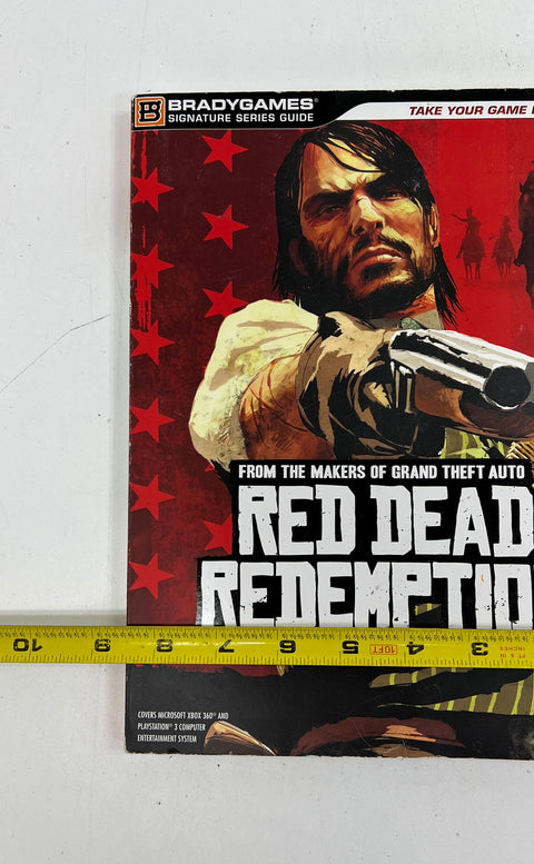 Red Dead Redemption Official Strategy Guide BradyGames PS3 Xbox 360 Signature