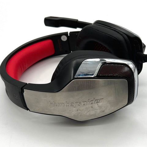 Hunterspider V-4 Pro Gaming Headset Wired Over-Ear with Microphone Tested Works