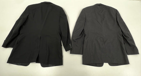 Vintage Men's Suit Jacket Lot After Six Tuxedo Hart Schaffner & Marx Gray Black