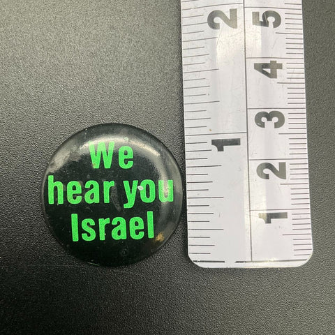 Vintage 70s Jewish Activism Pinback Button Lot Elie Wiesel Power Fist Israel