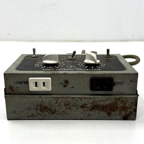 Vintage Lektra Laboratories TM-560R Electronic Interval Timer Untested As-Is