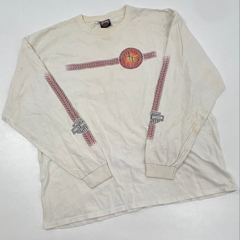 Vintage 2003 Harley-Davidson Surdyke Festus MO Long Sleeve T-Shirt Sz 2XL