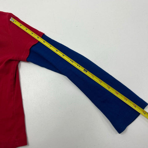 Vintage 2002 The Simpsons Family Graphic Y2K Layered Long Sleeve Shirt Sz L