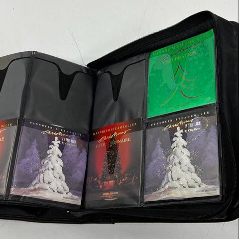 Music CD Lot in Binder Classic Rock Pop Eagles Cher Aerosmith Elvis ABBA