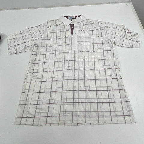 Lot of 3 Vintage Bobby Jones Di Fini Mark Scot Golf Polo Shirts Men's XL XXL