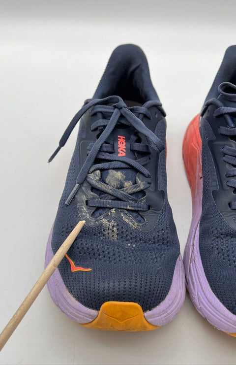Hoka Arahi 7 Navy Purple Coral Women's Running Shoes Size 11B