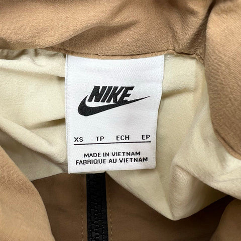 Nike Sportswear Repel Legacy Anorak Jacket Tan Beige Packable Pullover Men's XS
