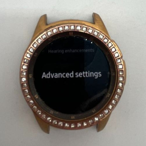 Samsung Galaxy Watch SM-R810 42mm Rose Gold Bluetooth Smartwatch Tested Works