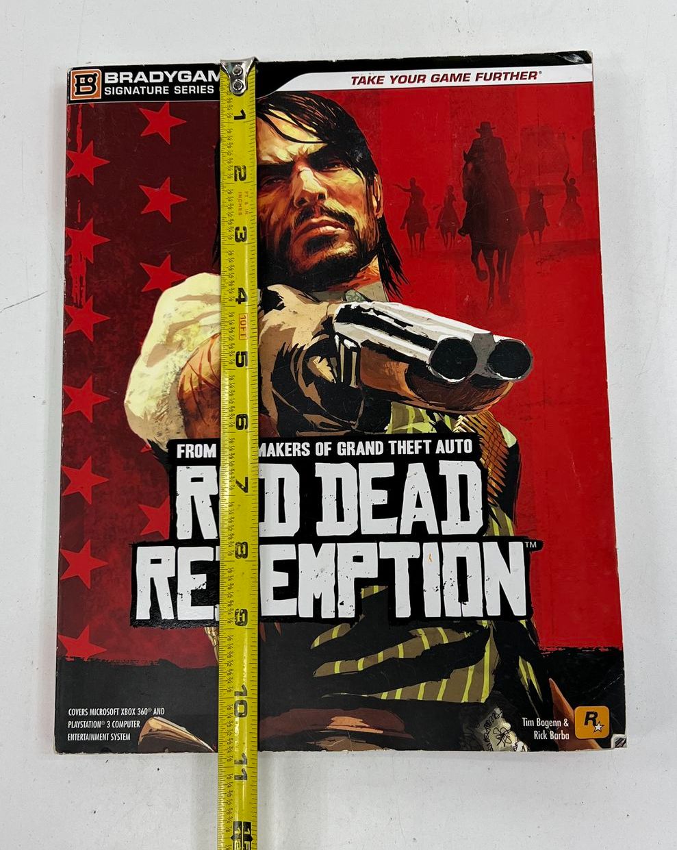 Red Dead Redemption Official Strategy Guide BradyGames PS3 Xbox 360 Signature