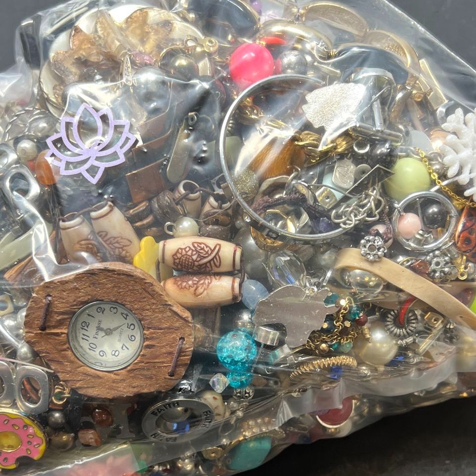 5 Lbs Broken for Crafts Costume Jewelry