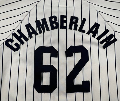 2008 New York Yankees Joba Chamberlain #62 Jersey Majestic All-Star Patch Sz S