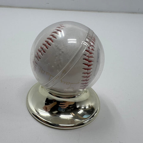 1993 KC Royals Gary Gaetti Jeff Cox Multi-Signed Team Autograph Baseball