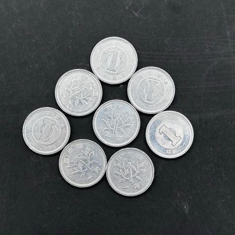 Foreign Coin Lot Japan India Hong Kong Singapore 29 Pieces Mixed Era