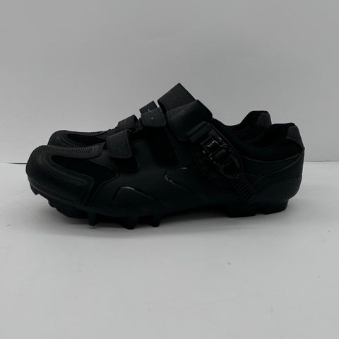 Kescoo Black Men's Mountain Bike SPD Cycling Shoes Size 45