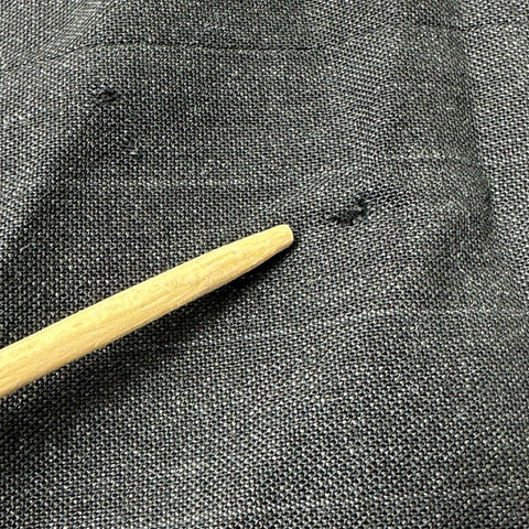 Vintage 90s Evan Picone Men's Black Pinstripe Suit Jacket Blazer Made in USA 46R