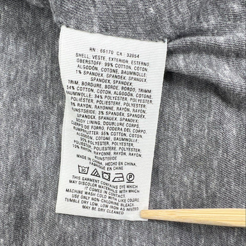 Hei Hei Women's Layered Look Hooded Peacoat Jacket Black Sz S