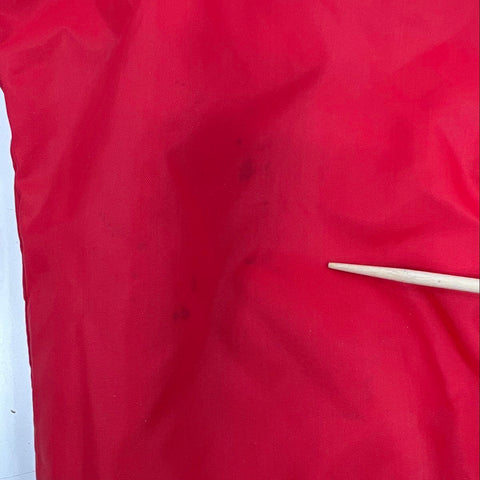 Vintage 80s Nebraska Huskers Quilted Satin Bomber Jacket Tackle Twill Sz XXL