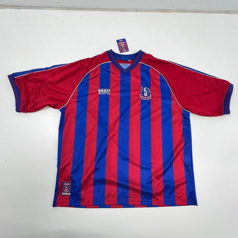 Vintage Y2K Eagles Men's Crystal Palace FC Soccer Jersey Red Blue NWT Sz XXL