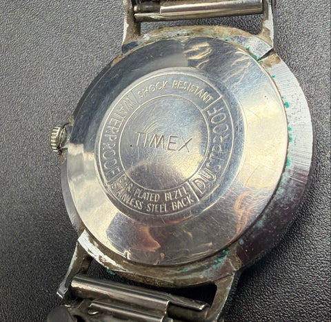 Vintage Mid-Century Timex Watches Lot of 3 Silver Gold Tone