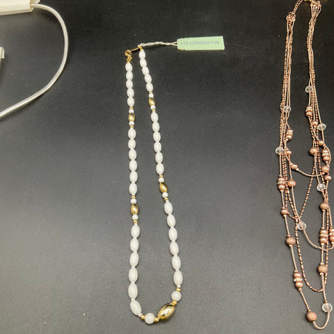 Liz Claiborne Liz & Co Vintage Jewelry Lot 9pc Necklaces Earrings NWT