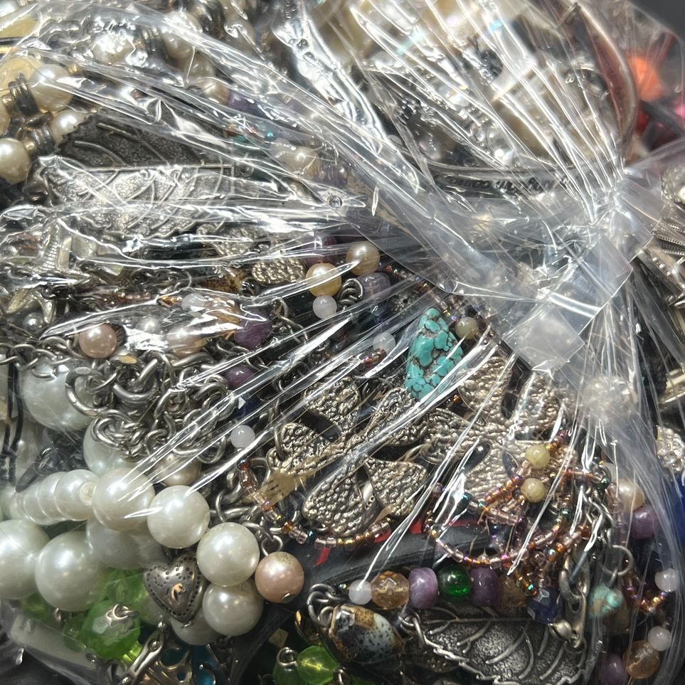 5 Lbs Costume Jewelry Grab Bag As Is