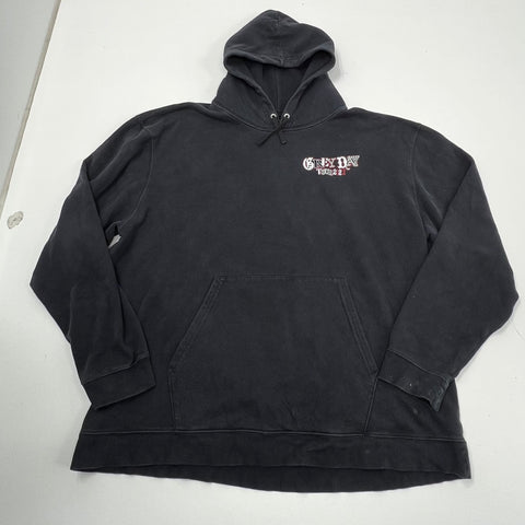 Suicide Boys Grey Day Tour 2022 Third Tour To Hell Faded Black Hoodie Men's XL