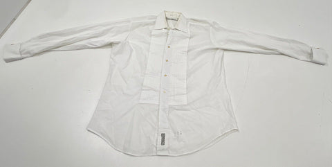 Vintage US Navy Men's Dinner Dress White Mess Jacket Shirt Master Chief YN Sz 36