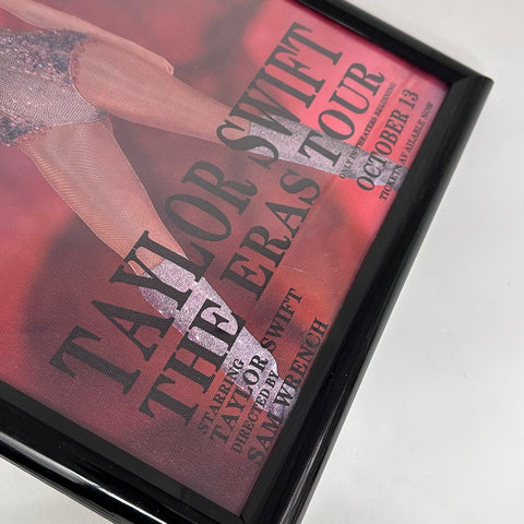 Taylor Swift Eras Tour Film Poster Framed 13x19 Concert Memorabilia 2023
