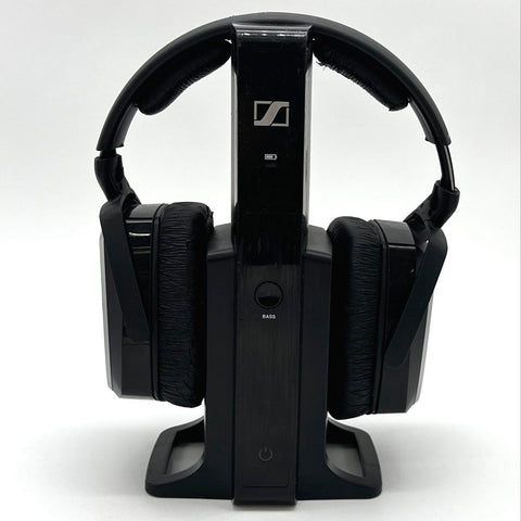 Sennheiser HDR 165 Wireless Headphones With Charging Base Untested As-Is