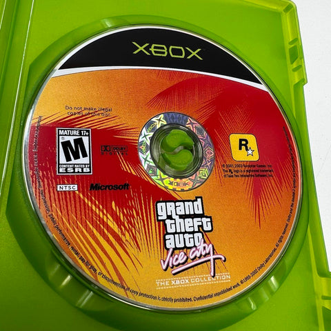 Grand Theft Auto Vice City Original Xbox 2003 CIB Complete Xbox Collection