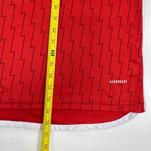 Adidas Arsenal Men's 20/21 Home Soccer Jersey Red #12 Aeroready Size L